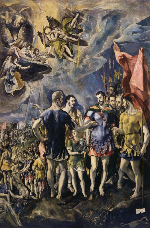 El Greco The Martyrdom of St Maurice Germany oil painting art